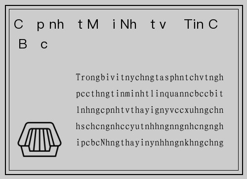 Cập nhật Mới Nhất về Tin Cờ Bạc