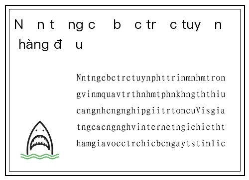 Nền tảng cờ bạc trực tuyến hàng đầu
