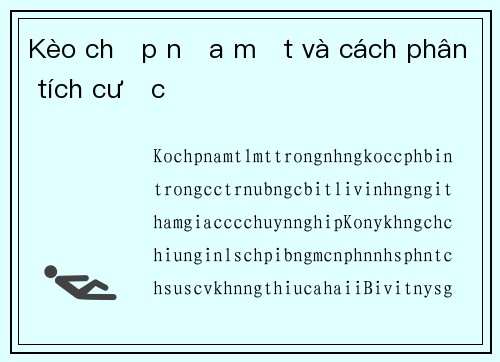 Kèo chấp nửa một và cách phân tích cược
