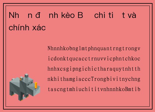 Nhận định kèo Bỉ chi tiết và chính xác