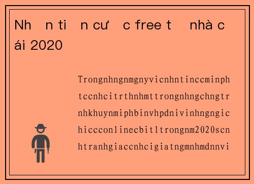Nhận tiền cược free từ nhà cái 2020