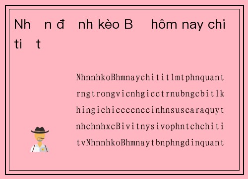 Nhận định kèo Bỉ hôm nay chi tiết